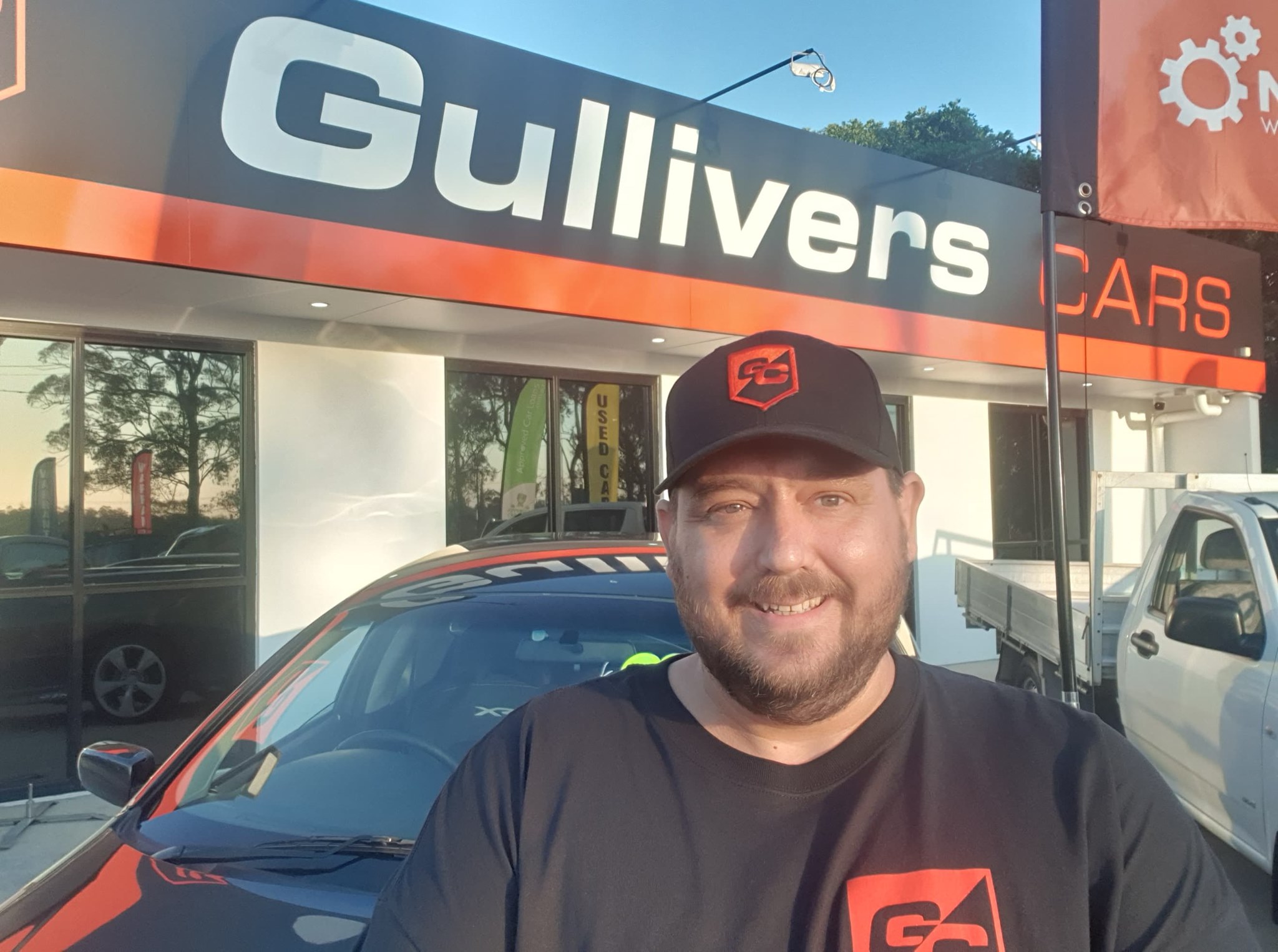 Gulliver Burns at Gulliver's Cars store